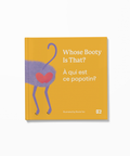 Cover of Fifty Two World (52 World) book Whose Booty is That? baboon booty in bilingual English-French