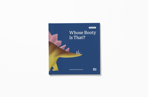 Whose Booty is That? Dino Version Hardcover English